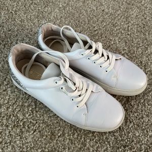 Sol-sana Jupiter White Tinsel Size 39 Leather Sneaker